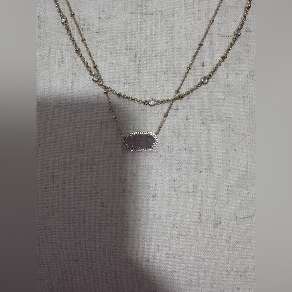 Kendra Scott Elisa Multistrand Gold Layered Necklace - Picture 4 of 11